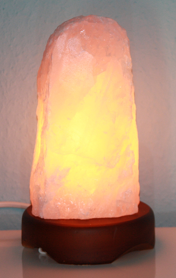 Edelsteenlamp rozenkwarts